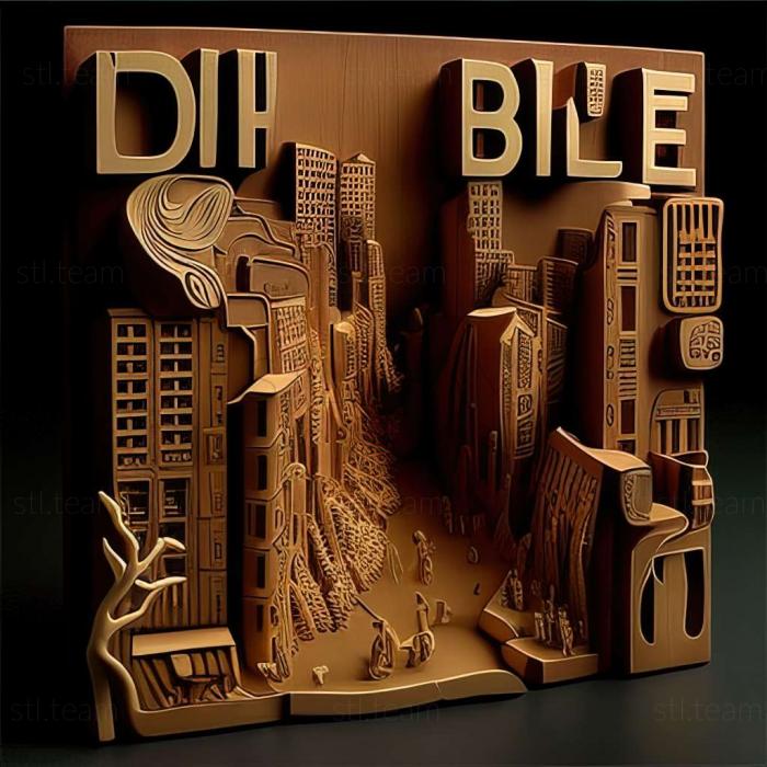 3D модель Игра Городская жизнь, издание 2008 г. (STL)